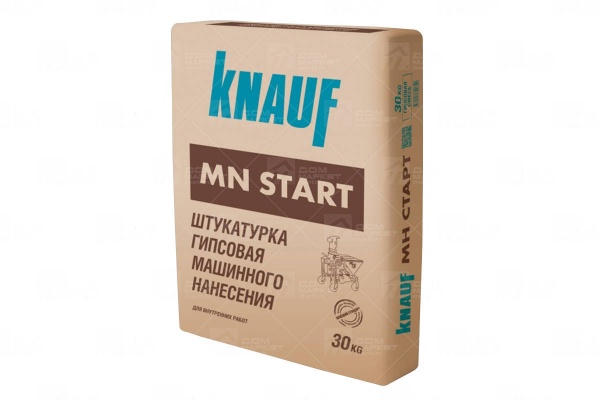 Knauf МН старт штукатурка гипсовая машинного нанесения, 30 кг