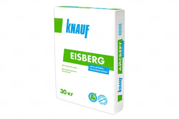 Knauf Айсберг штукатурка гипсовая белая, 30 кг